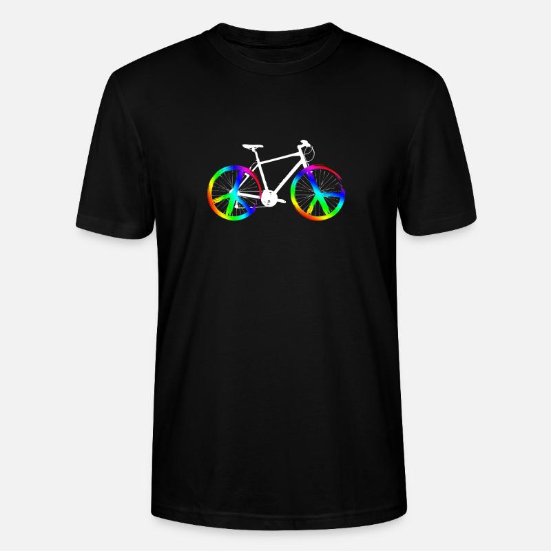 Vélo de la paix - T-shirt bio CRAFTER Stanley Stella Unisexe - noir