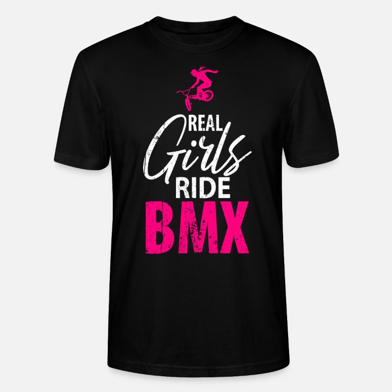 BMX - Stanley/Stella Unisex Bio-T-Shirt CRAFTER - Schwarz