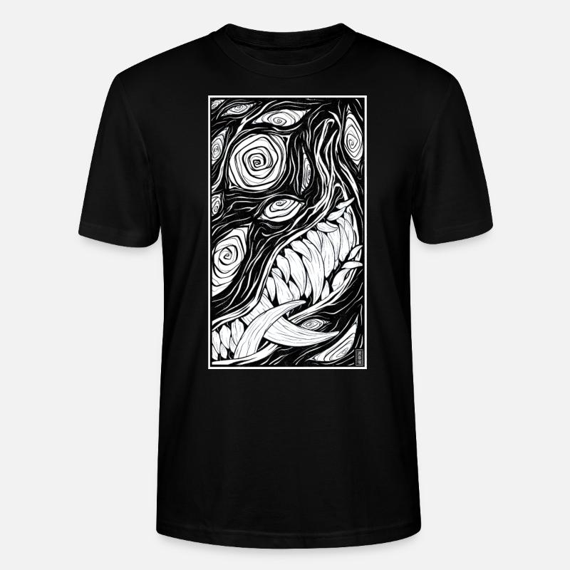 Dämonenfuchs - Stanley/Stella Unisex Bio-T-Shirt CRAFTER - Schwarz