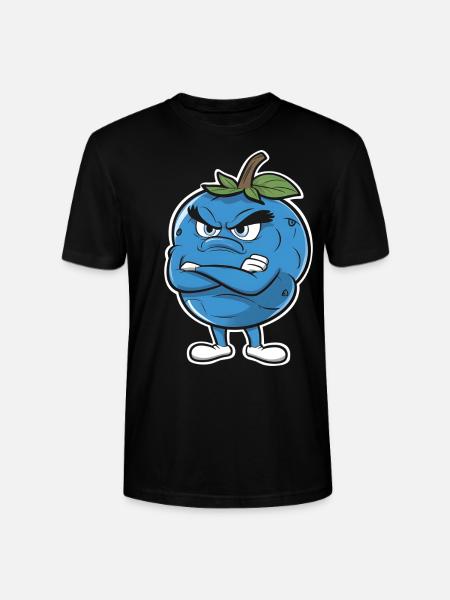 Blaubeere - Stanley/Stella Unisex Bio-T-Shirt CRAFTER - Schwarz