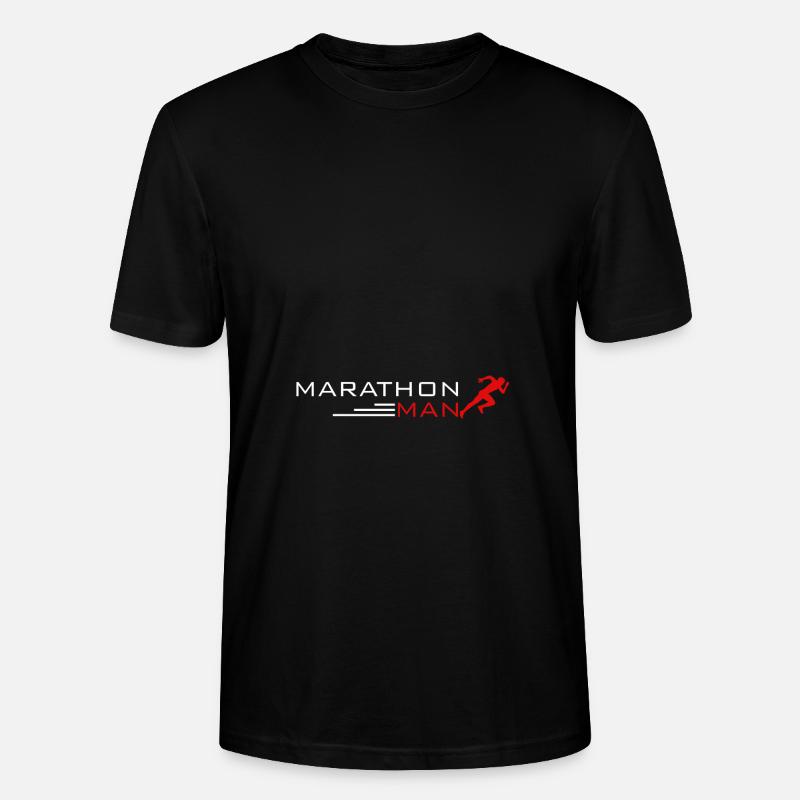 Marathon Man - Mann - Stanley/Stella Unisex Bio-T-Shirt CRAFTER - Schwarz