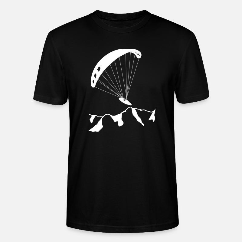 Gleitschirm - Stanley/Stella Unisex Bio-T-Shirt CRAFTER - Schwarz