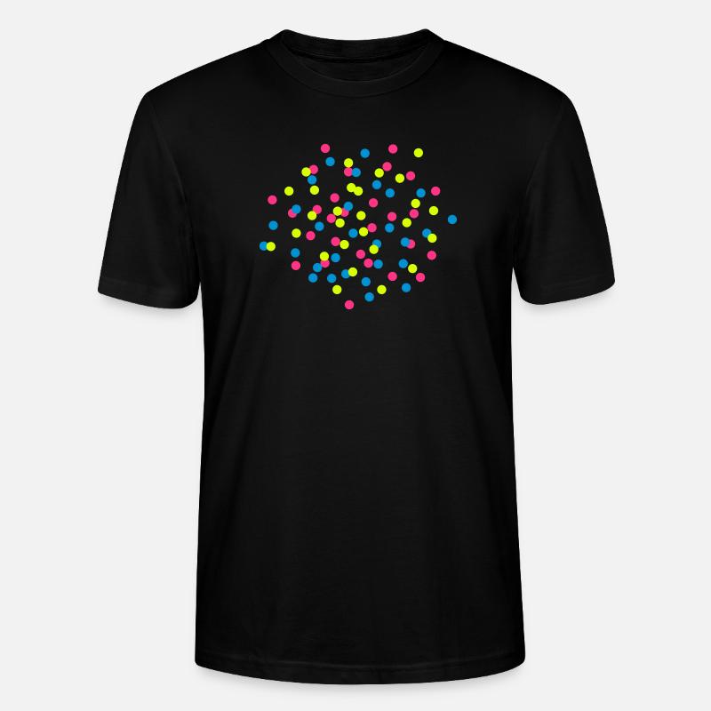 Konfetti - Stanley/Stella Unisex Bio-T-Shirt CRAFTER - Schwarz