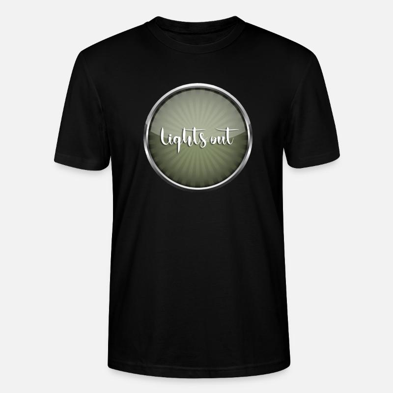 Lights out - Stanley/Stella Unisex Bio-T-Shirt CRAFTER - Schwarz