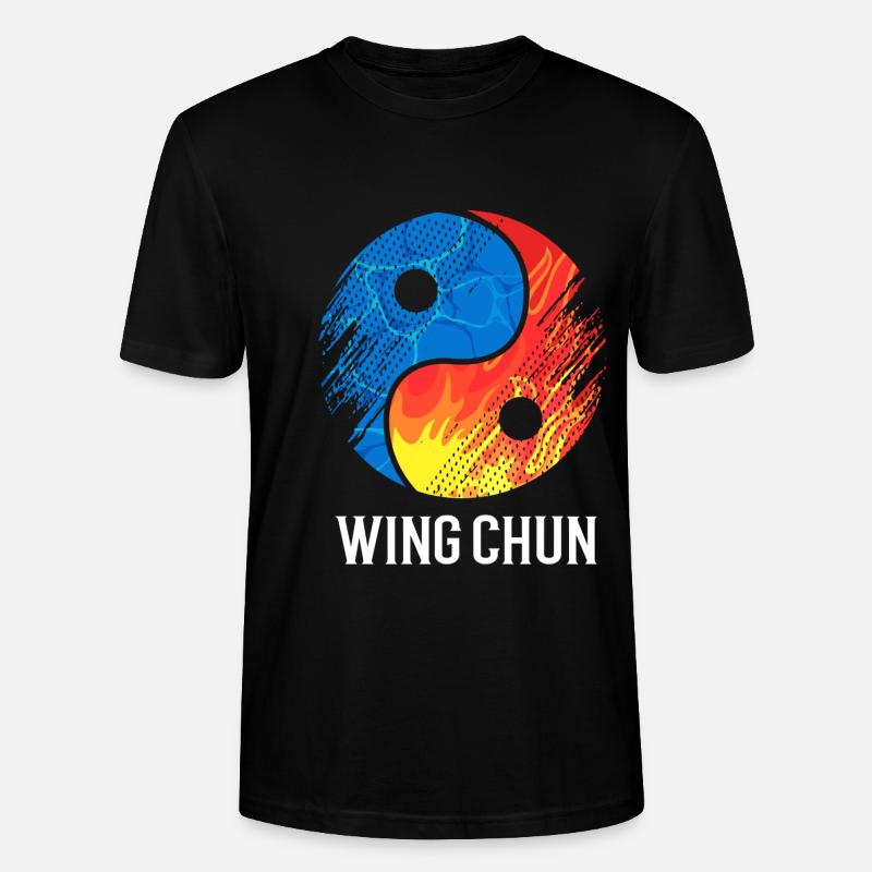 Wing Chun - Stanley/Stella Unisex Bio-T-Shirt CRAFTER - Schwarz