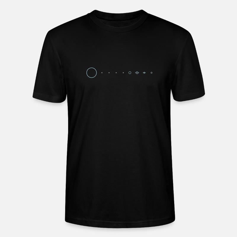 Sonnensystem - Stanley/Stella Unisex Bio-T-Shirt CRAFTER - Schwarz