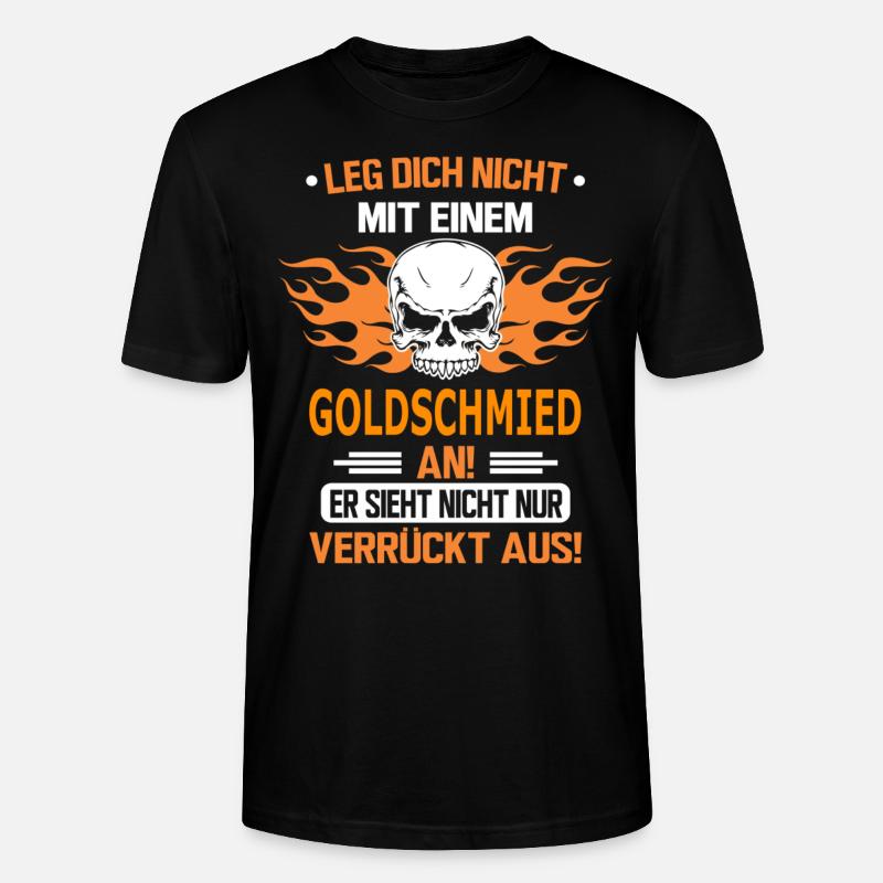 GOLDSCHMIED - Stanley/Stella Unisex Bio-T-Shirt CRAFTER - Schwarz