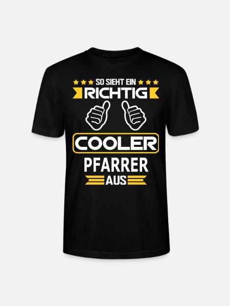 PFARRER - Stanley/Stella Unisex Bio-T-Shirt CRAFTER - Schwarz