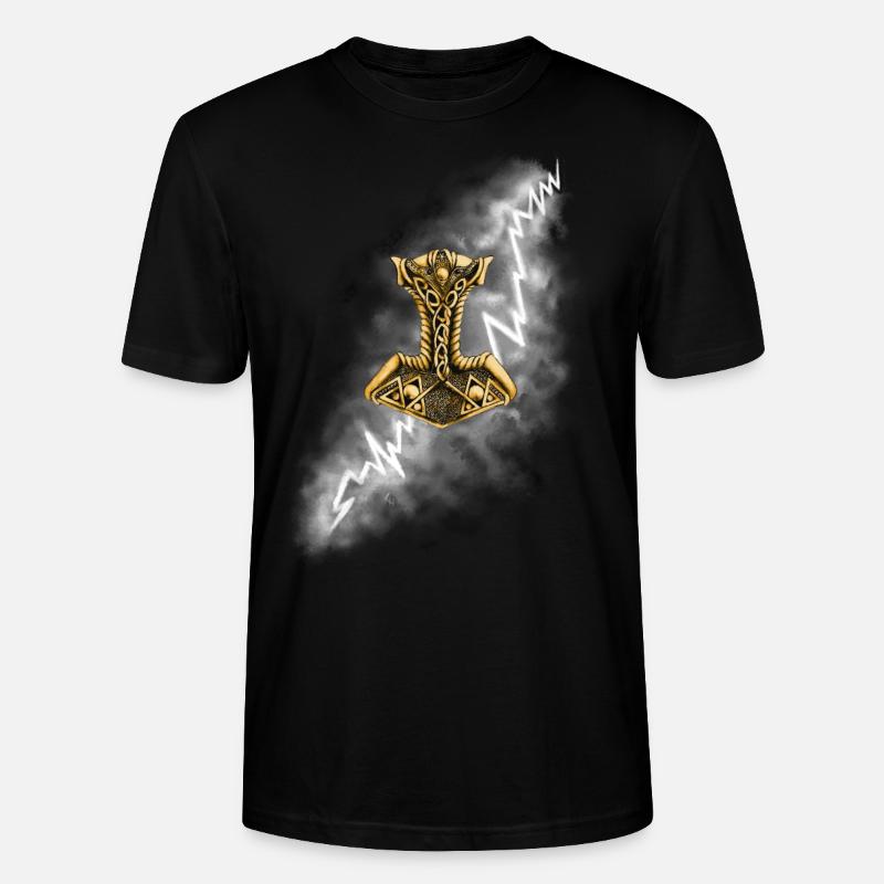 Le marteau de Thor - T-shirt bio CRAFTER Stanley Stella Unisexe - noir