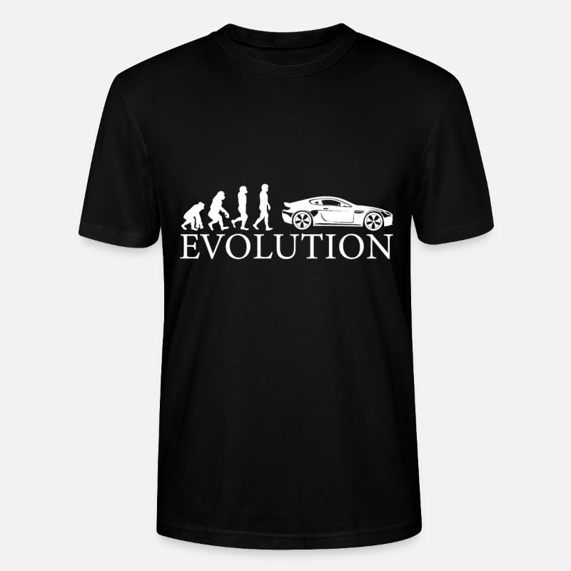 Sport automobile évolution voiture de course - T-shirt bio CRAFTER Stanley Stella Unisexe - noir