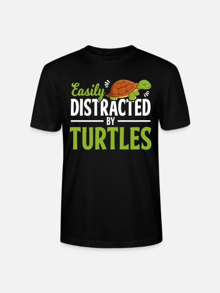 Turtle And Turtle - Stanley/Stella CRAFTER Unisex Organic T-Shirt - black