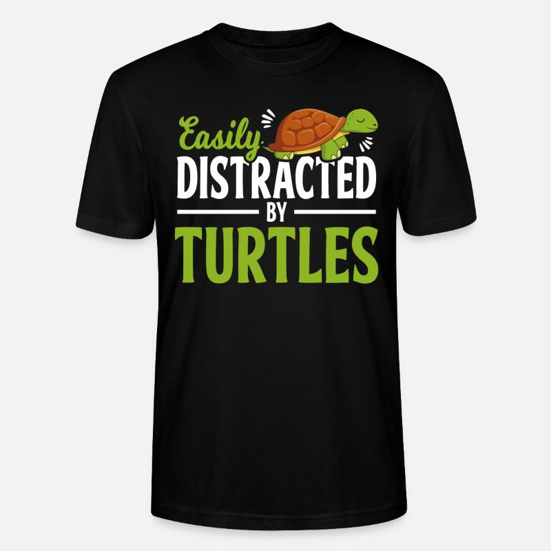 Turtle And Turtle - Stanley/Stella CRAFTER Unisex Organic T-Shirt - black