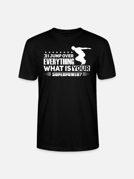 Parkour Sport Parkour Gift - Stanley/Stella CRAFTER Unisex Organic T-Shirt - black