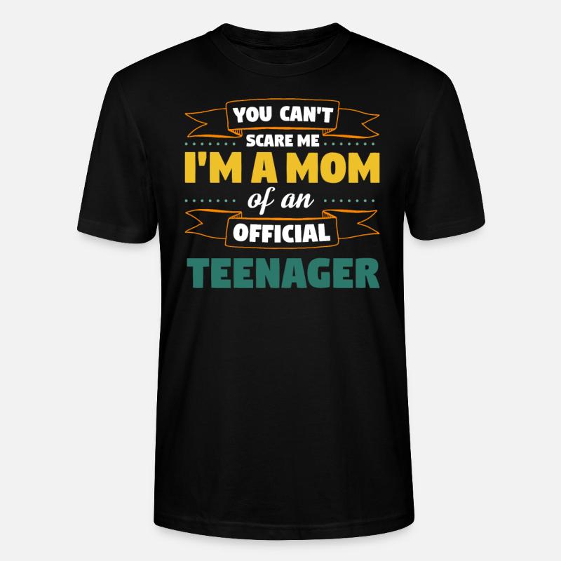 Adolescent maman adolescente maman cadeau - T-shirt bio CRAFTER Stanley Stella Unisexe - noir