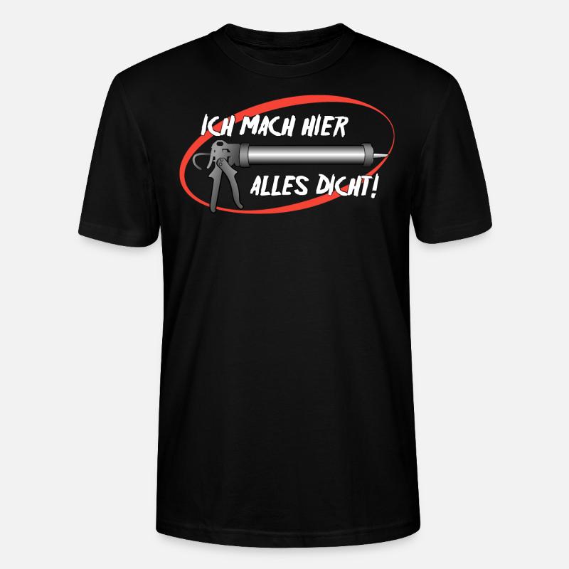 Silikon - Stanley/Stella Unisex Bio-T-Shirt CRAFTER - Schwarz