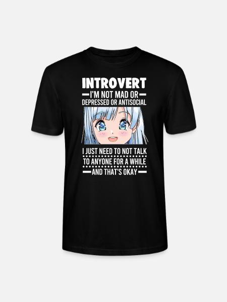 Anime Anime Otaku Gift - Stanley/Stella CRAFTER Unisex Organic T-Shirt - black