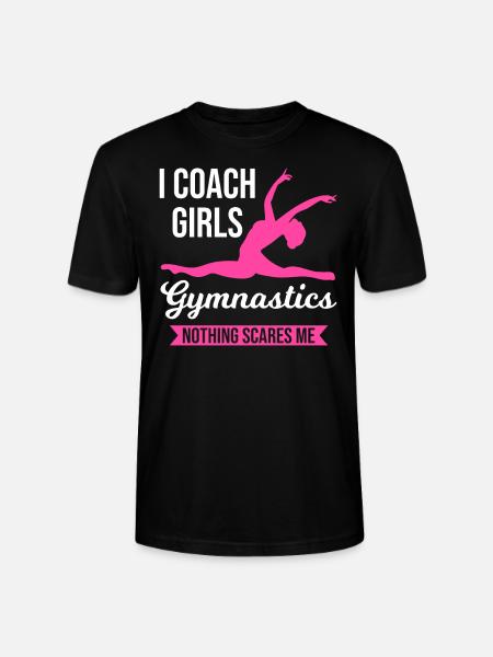 Gymnastics trainer gymnastics gift - Stanley/Stella CRAFTER Unisex Organic T-Shirt - black