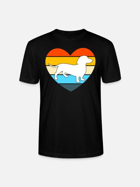 Dackel Dackel Pet Geschenk - Stanley/Stella Unisex Bio-T-Shirt CRAFTER - Schwarz