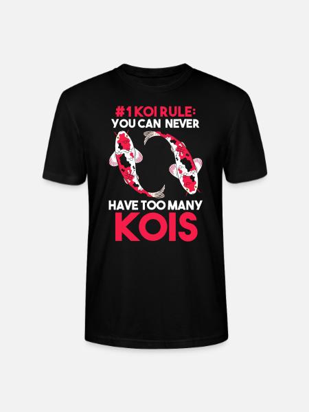 Kois Koi Koi Vis Cadeau - Stanley/Stella Uniseks bio-T-shirt CRAFTER - zwart