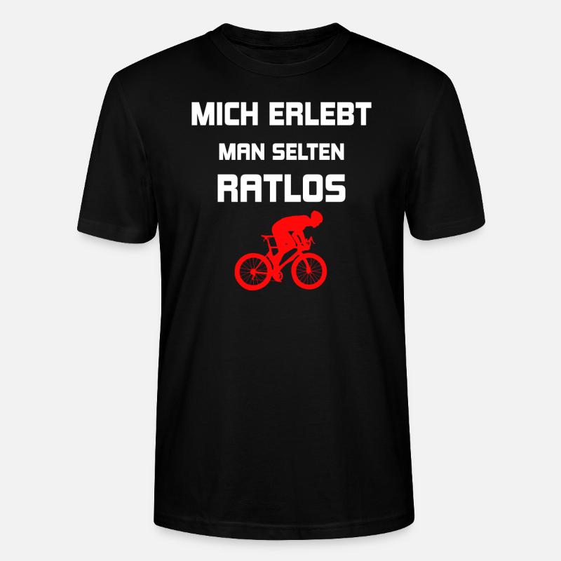 Fahrrad - Stanley/Stella Unisex Bio-T-Shirt CRAFTER - Schwarz