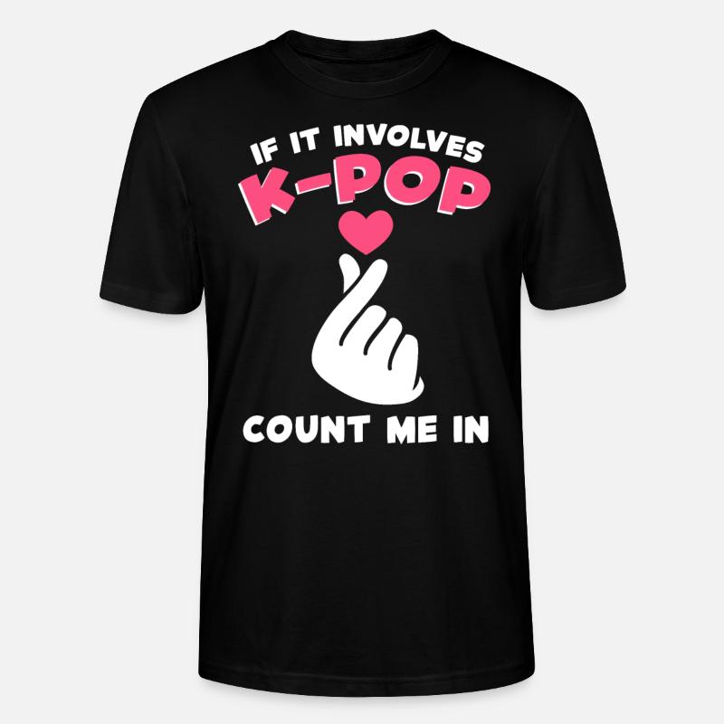 K-Pop K-Pop cadeau - T-shirt bio CRAFTER Stanley Stella Unisexe - noir