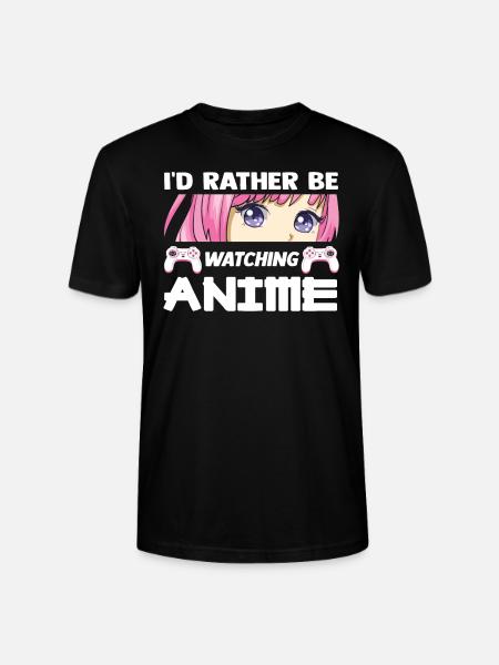 Anime Anime Gift - Stanley/Stella CRAFTER Unisex Organic T-Shirt - black