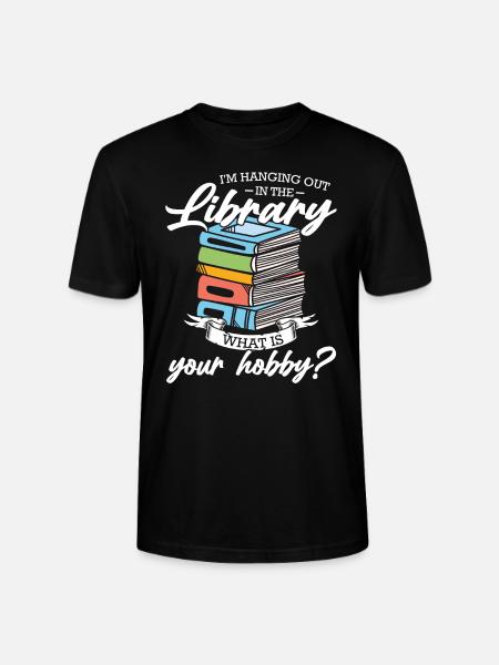 Library library Gift - Stanley/Stella CRAFTER Unisex Organic T-Shirt - black