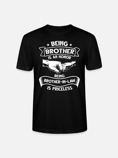 Schwager Schwager Geschenk - Stanley/Stella Unisex Bio-T-Shirt CRAFTER - Schwarz