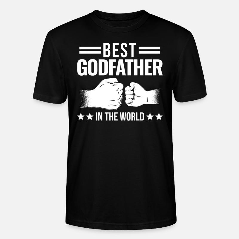 Pate Pate Geschenk - Stanley/Stella Unisex Bio-T-Shirt CRAFTER - Schwarz