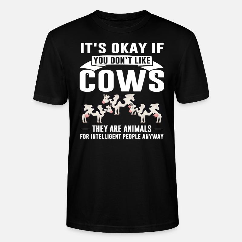 Vaches Kuhfarmer Cadeau - T-shirt bio CRAFTER Stanley Stella Unisexe - noir