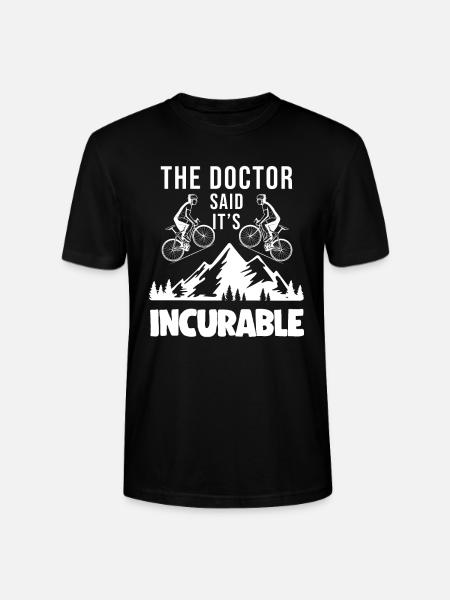 Bike Biker Ride Cycle Gift - Stanley/Stella CRAFTER Unisex Organic T-Shirt - black