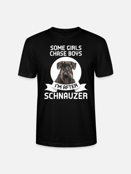 Schnauzer Schnauzer Geschenk - Stanley/Stella Unisex Bio-T-Shirt CRAFTER - Schwarz