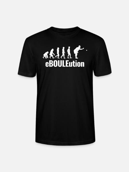 Boule Sport Petanque Gift - Stanley/Stella CRAFTER Unisex Organic T-Shirt - black