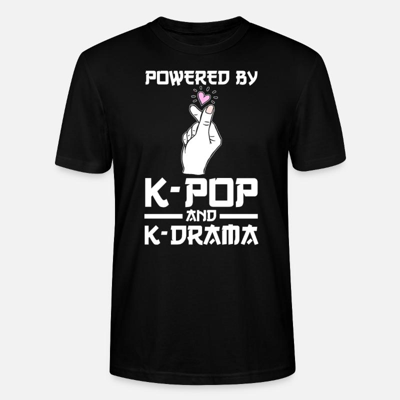 K-Pop & K-Drama K-Pop-K-Drama Cadeau - T-shirt bio CRAFTER Stanley Stella Unisexe - noir