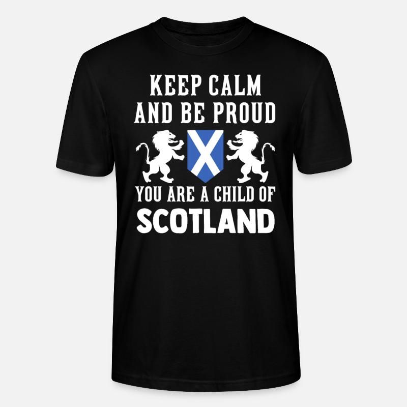 Ecosse Ecosse Cadeau - T-shirt bio CRAFTER Stanley Stella Unisexe - noir