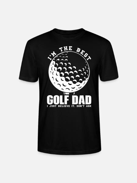 Golf Golf Game Golf Gift - Stanley/Stella CRAFTER Unisex Organic T-Shirt - black
