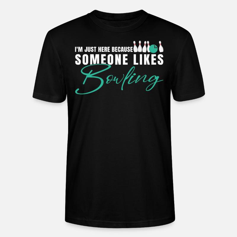 Bowling Bowls Cadeau - T-shirt bio CRAFTER Stanley Stella Unisexe - noir