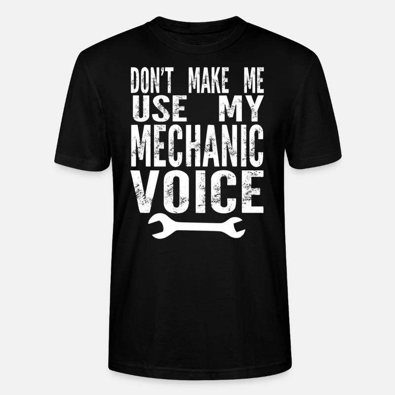 Kfz-Mechaniker Schrauber Schrauber Geschenk - Stanley/Stella Unisex Bio-T-Shirt CRAFTER - Schwarz