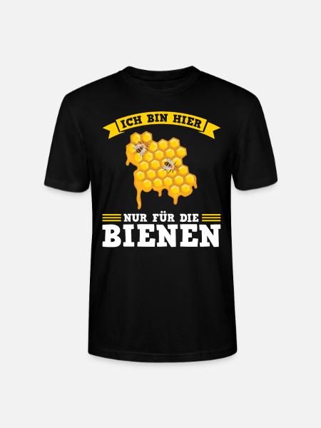 Imker Bienen Imkern Geschenk - Stanley/Stella Unisex Bio-T-Shirt CRAFTER - Schwarz