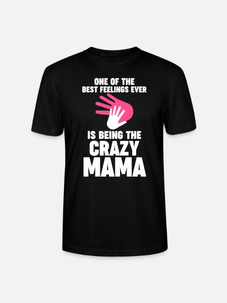 Mama Oma Oma Geschenk - Stanley/Stella Unisex Bio-T-Shirt CRAFTER - Schwarz