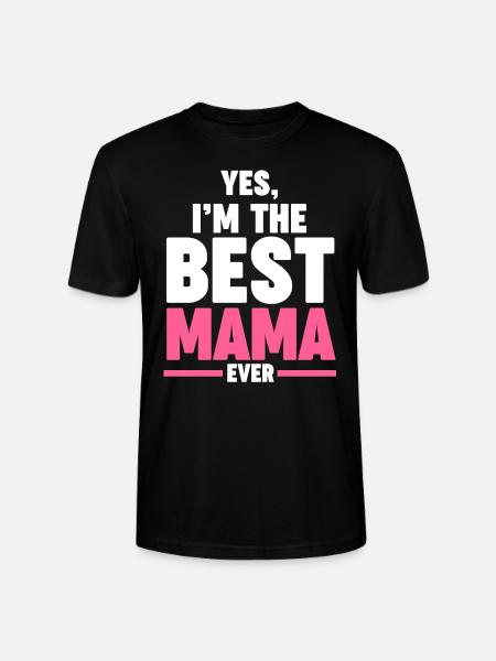 Mama Oma Oma Geschenk - Stanley/Stella Unisex Bio-T-Shirt CRAFTER - Schwarz