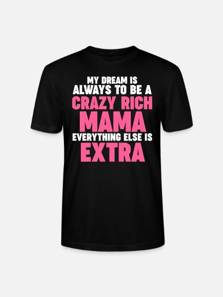 Mama Oma Oma Geschenk - Stanley/Stella Unisex Bio-T-Shirt CRAFTER - Schwarz