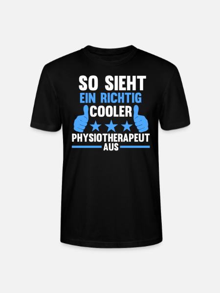 Physiotherapeut Beruf Physio Geschenk - Stanley/Stella Unisex Bio-T-Shirt CRAFTER - Schwarz