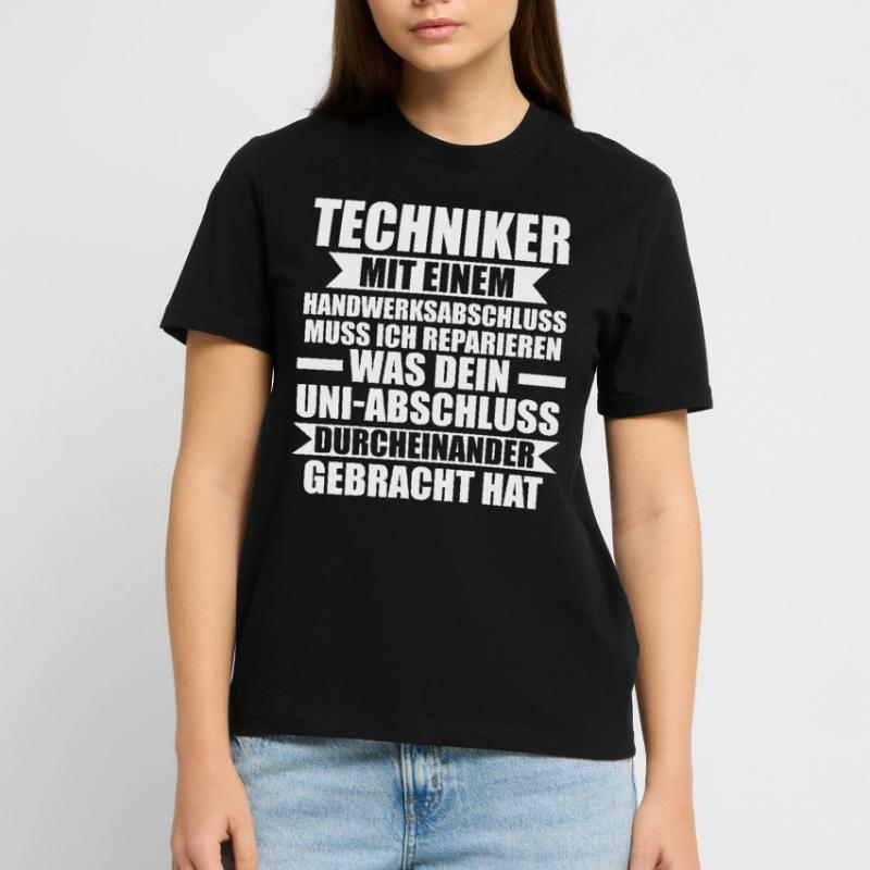 Techniker Beruf Beruf Geschenk Stanley/Stella Unisex Bio-T-Shirt CRAFTER