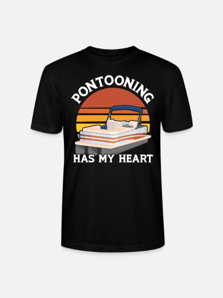 Ponton Pontonierboot Geschenk - Stanley/Stella Unisex Bio-T-Shirt CRAFTER - Schwarz