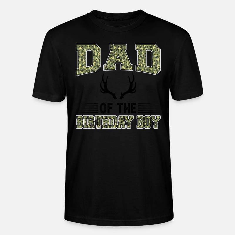 Jäger Jagd Jagd Geschenk - Stanley/Stella Unisex Bio-T-Shirt CRAFTER - Schwarz