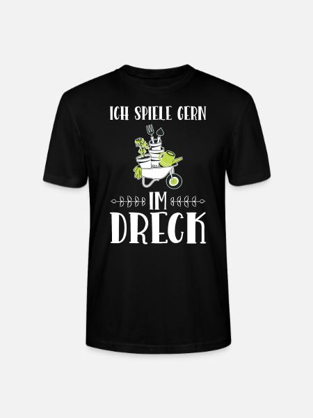 Garten Pflanze Gartenarbeit Geschenk - Stanley/Stella Unisex Bio-T-Shirt CRAFTER - Schwarz