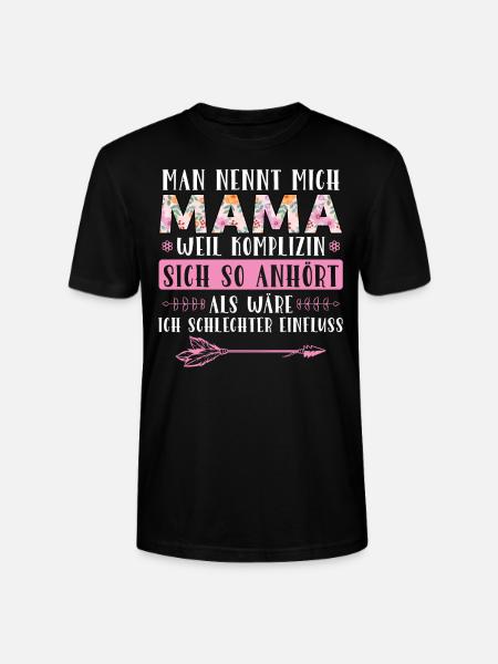 Mutter Mama Tochter Geschenk - Stanley/Stella Unisex Bio-T-Shirt CRAFTER - Schwarz