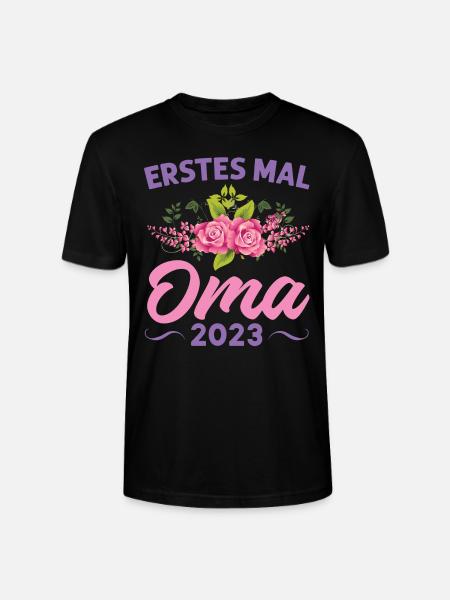 Grossmutter Oma Omas Geschenk - Stanley/Stella Unisex Bio-T-Shirt CRAFTER - Schwarz