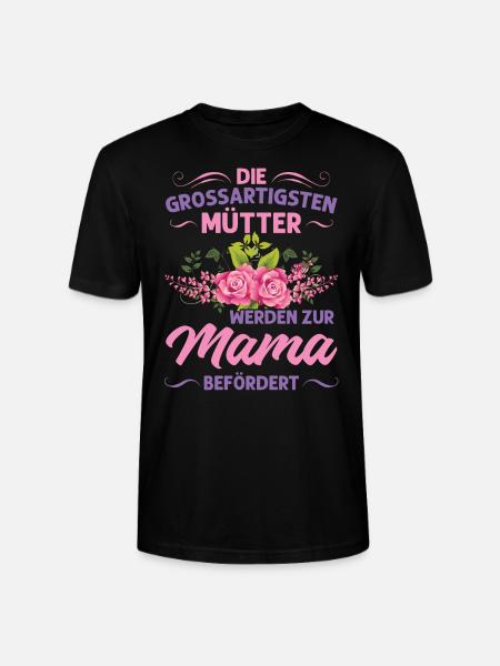 Mutter Mama Tochter Geschenk - Stanley/Stella Unisex Bio-T-Shirt CRAFTER - Schwarz
